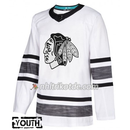 Chicago Blackhawks Trikot Blank 2019 All-Star Adidas Weiß Authentic - Kinder